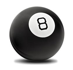 Magic 8 ball, la boule mystique répond à vos questions